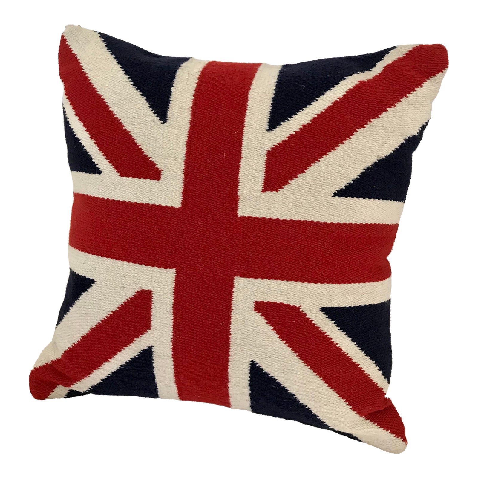 Contemporary Jonathan Adler Union Jack Pillow Chairish
