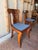 Early 20th Century Early 20th Century Set of 6 Crotch Flame Mahogany Empire Style Saber Leg Dining Chairs For Sale - Image 5 of 18