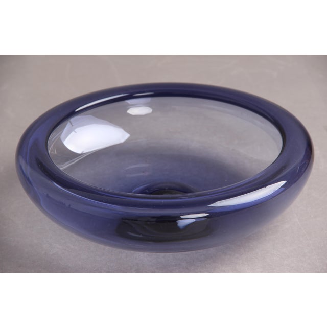 Vintage Bowl by Per Lütken for Holmegaard, 1980s For Sale - Image 3 of 6