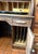 Early 20th Century Antique Walnut Roll Top Desk, Many Drawers & Cubby Holes, Leather Mat For Sale - Image 5 of 12