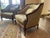 French Pair of Henredon Bergere Chairs Louis XVI Style Soft Green For Sale - Image 3 of 9