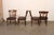 Brown French Set of "Ouroboros" Back Dining Chairs For Sale - Image 8 of 12