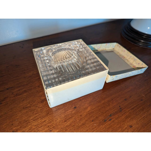 Handsomely Elegant Cut Crystal Vide Poche, Ash Tray For Sale In San Diego - Image 6 of 7