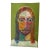 Contemporary Original E.J.Hartmann Abstract Male Portrait Painting Signed For Sale