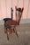 Victorian 1890s Antique Quarter Sawn Oak High Back Organ Stool With Claw Feet Chase Parker Meriden For Sale - Image 3 of 18