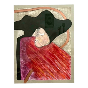 Ramon Carulla, Cuban Art Abstract Oil Painting Latin American Mixed Media Ramon Carulla