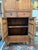 Chinese Elm Two-Tier Cabinet, Vintage For Sale - Image 11 of 14