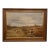 19th Century English Oil on Canvas Fox Hounds For Sale