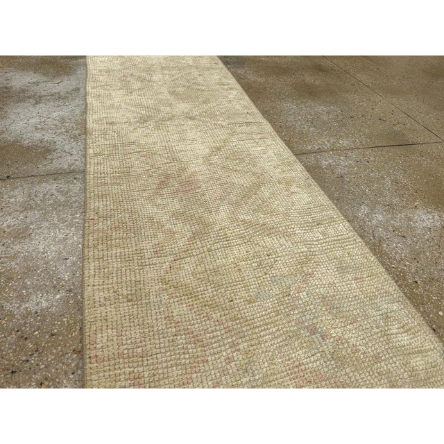 Mid 20th Century Galerie Shabab Collection Mid-20th Century Turkish Anatolian Runner For Sale - Image 5 of 10