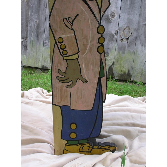 American Early 20th Century Folk Art Bookcase Hand Made Uncle Wiggily or Alice in Wonderland For Sale - Image 3 of 8