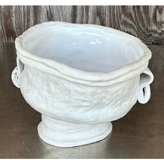 Early 21st Century Vintage Boho Signed Studio Pottery Bowl For Sale - Image 5 of 8