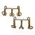 Mid-Century Rope Coat Rack Adrien Audoux & Frida Minet-A Pair For Sale