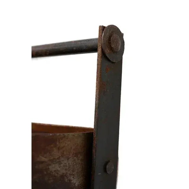 Metal Water Wheel Bin For Sale - Image 9 of 10