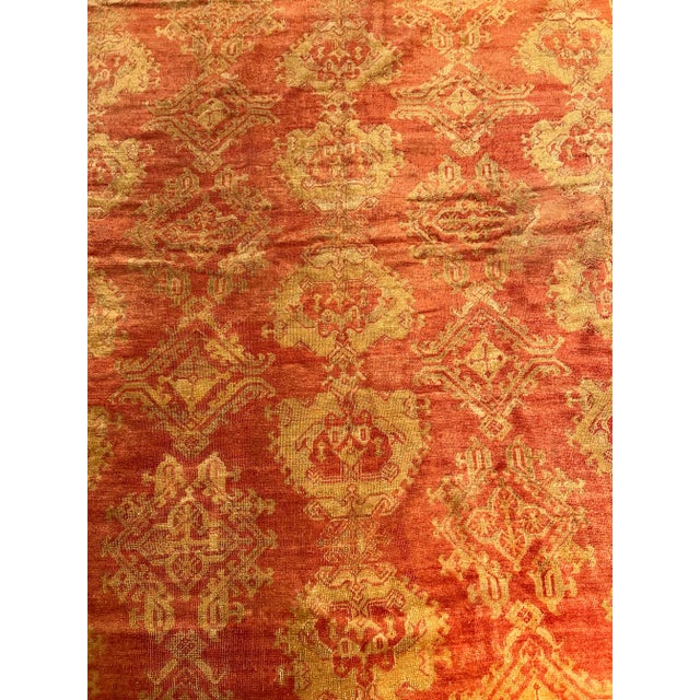 Antique Turkish Oushak rugs have been woven in Western Turkey since the beginning of the Ottoman period. Historians...