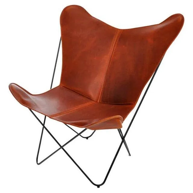 Not Yet Made - Made To Order Cognac Papillon Chair by OxDenmarq For Sale - Image 5 of 5