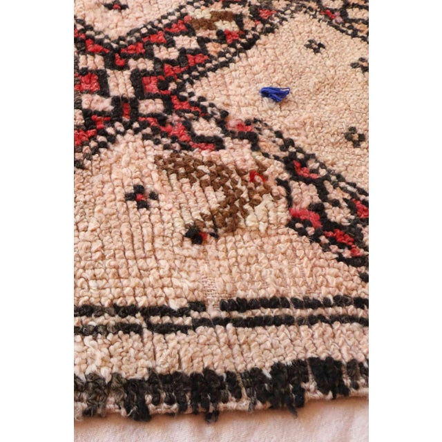 Beni Ourain Moroccan Rug - 5'3" X 7'5" Ft For Sale - Image 4 of 6