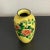 Asian Asian Yellow Cloisonne Enamel Rose Metal Vase For Sale - Image 3 of 13
