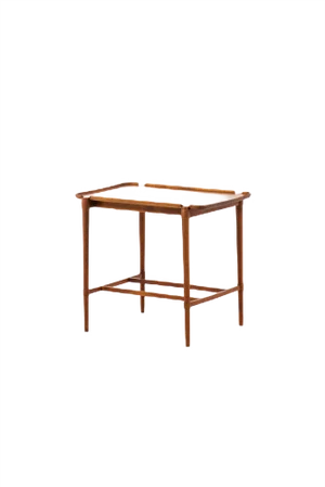 Model 1775 White Side Table by Peter Hvidt for Fritz Hansen, 1943