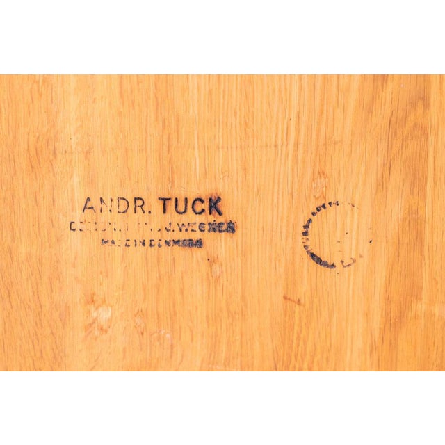 Oak Coffee Table by Hans J. Wegner for Andreas Tuck For Sale - Image 11 of 12