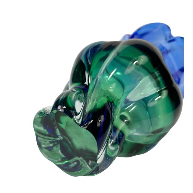 1990s 1990s Royal Gallery Crystal Glass Vase For Sale - Image 5 of 7