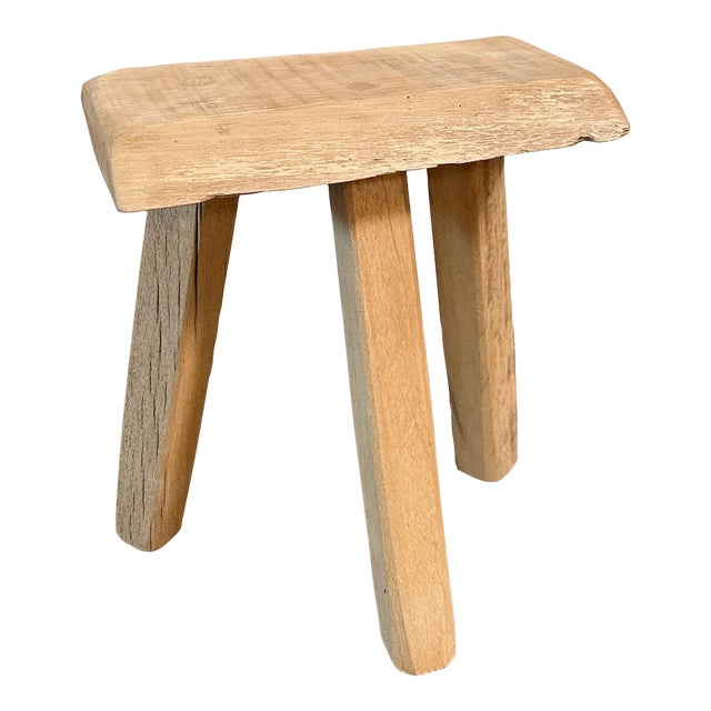 1960s French Tripod Milking Stool For Sale