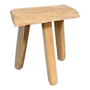1960s French Tripod Milking Stool