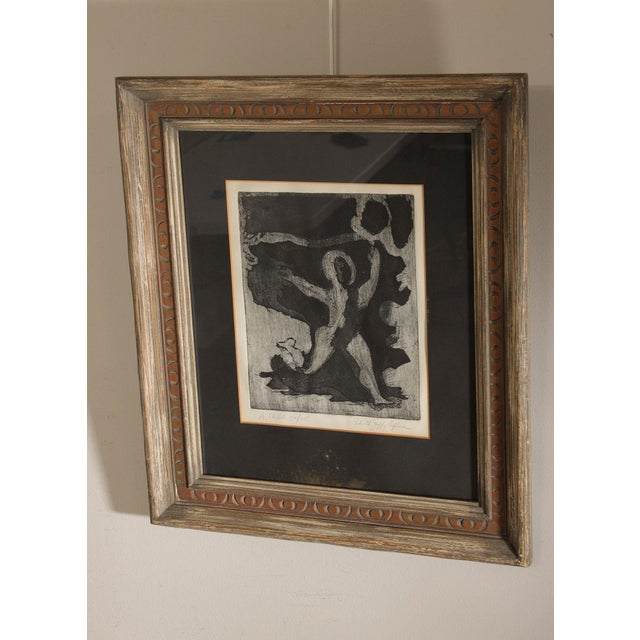 Mid-Century Modern Edith Jaffy Kaplan Limited Edition Print, 'A Child' For Sale - Image 3 of 12