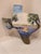 1990s Texas Wildflower Bluebonnet Painting by Doris Pfullmann Reimers For Sale - Image 5 of 7