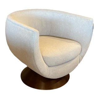 Bubble Swivel Chair by Thayer Coggin For Sale