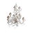 This a large and very unusual mid-20th century tree branch form with roosting birds chandelier. The chandelier measures...