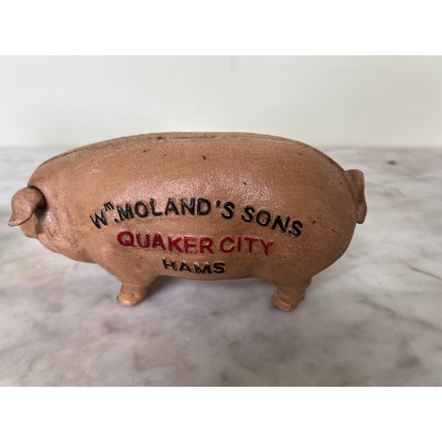 Piggy Banks by Quaker City for Wm Molands Sons, Set of 2 For Sale - Image 4 of 5