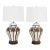 Pair of Vintage Italian Table Lamps With Palm Trees For Sale