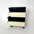 Plastic Chest of Drawers in Ivory and Black Plastic by Simon Fussell for Kartell, Italy, 1970s For Sale - Image 7 of 12