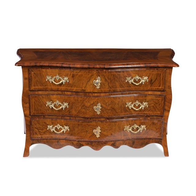 Wood Baroque Chest of Drawers, Germany, 1740 For Sale - Image 7 of 7