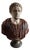 Early 20th Century Roman Emperor Bust with Patina, 1920, Marble For Sale