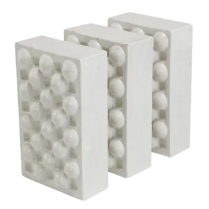 1973 "Three Crates" Ceramic Sculpture by William A. Hoffman