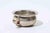 Unusual and sculptural silver-plated vessel produced by Fornari Roma, Italy, retaining the original maker’s label to the...