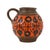 West German Orange Pottery Wekara Vase, 1960s For Sale - Image 10 of 10