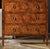 Traditional Three Drawer Chest on Legs - Burl For Sale - Image 3 of 3
