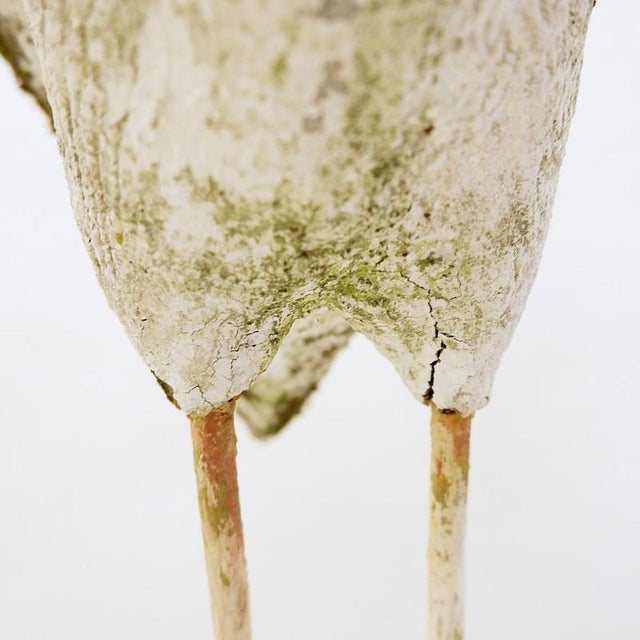 Outdoor Heron Sculpture in Cement For Sale - Image 13 of 16