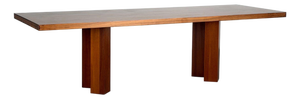 Model TL63 Dining Table in Walnut by Roberto Poggi for Poggi, Italy, 1960s