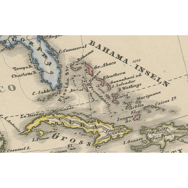Black North America Map, 1857 For Sale - Image 8 of 12
