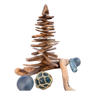 Saltwood Fir | One-of-a-Kind Freestanding Driftwood Sculpture For Sale