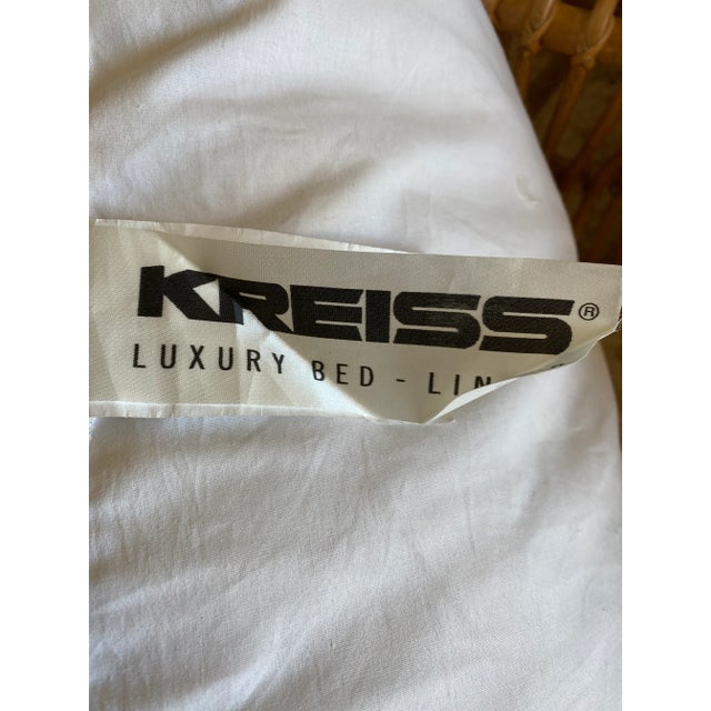 Vintage Custom Queen Duvet by Kreiss For Sale - Image 9 of 10