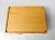 Beech & Brass Document Tray & Storage Box, 1960s For Sale - Image 10 of 14