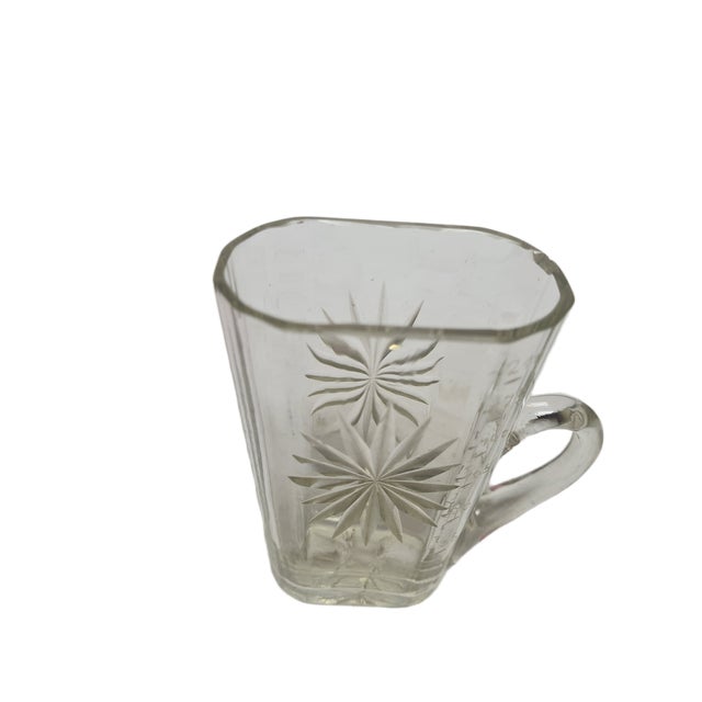 Biedermeier Glass Measuring Jug, Germany, 1890s For Sale - Image 3 of 10