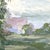 This antique oil on board painting is an impressionist landscape attributed to the New Hope School, dating circa 1920. The...