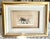 Edmund Blampied Pen Drawing of a Horse Matted & Framed in Gilt Frame For Sale - Image 11 of 12