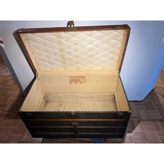 Vintage Goyard Trunk For Sale In Dallas - Image 6 of 11