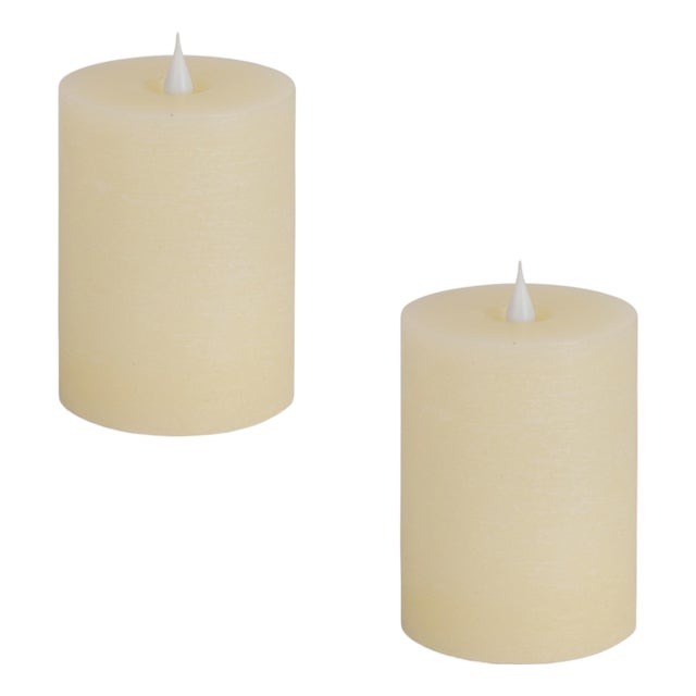 Simplux Designer LED Candle with Remote (Set of 2) For Sale